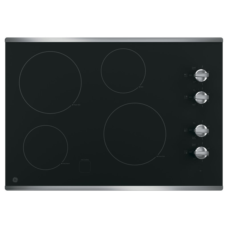 GE Appliances Builtin 30" Electric Cooktop with 4 Burners & Reviews